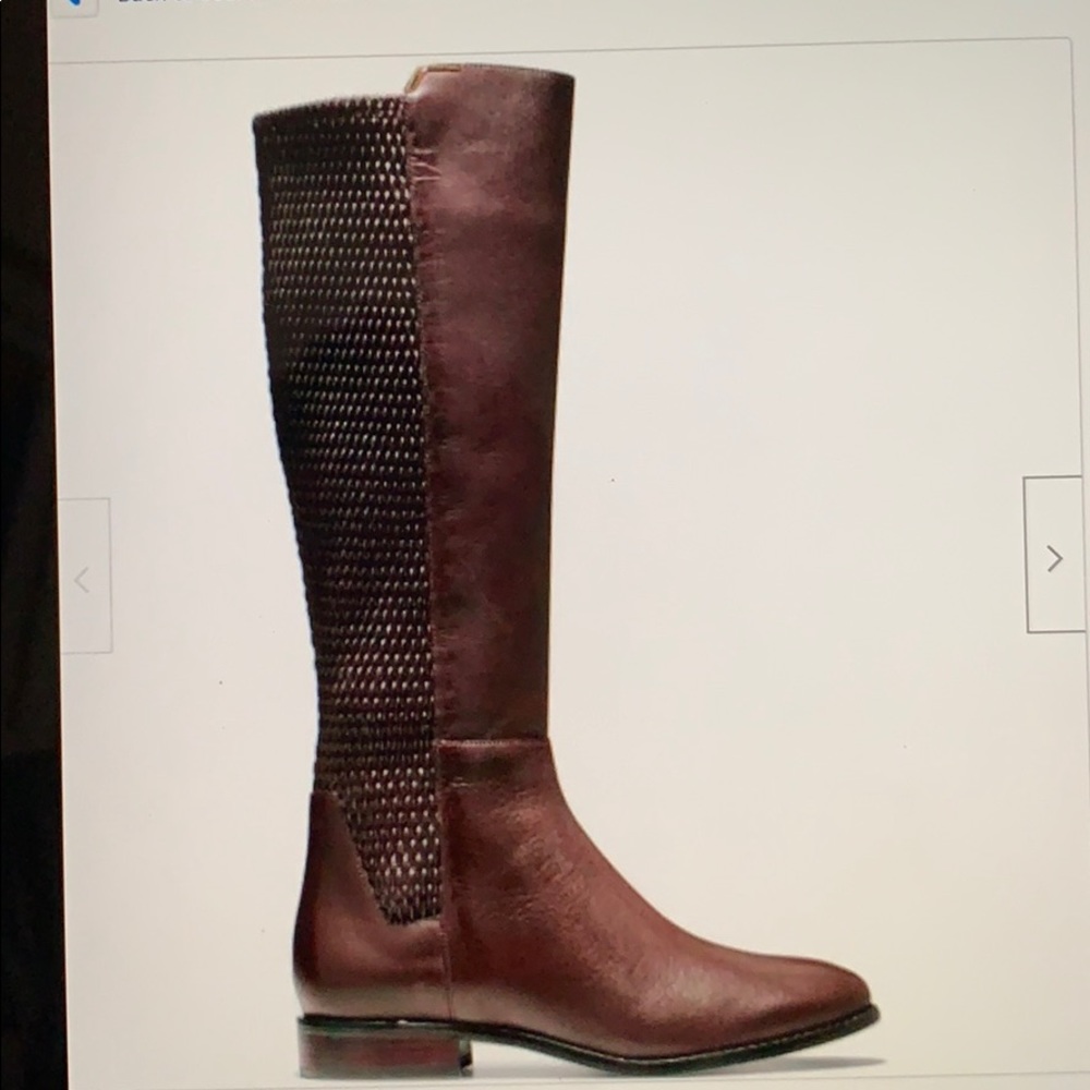 Cole Haan Rockland Leather Riding Boots Brown 9B